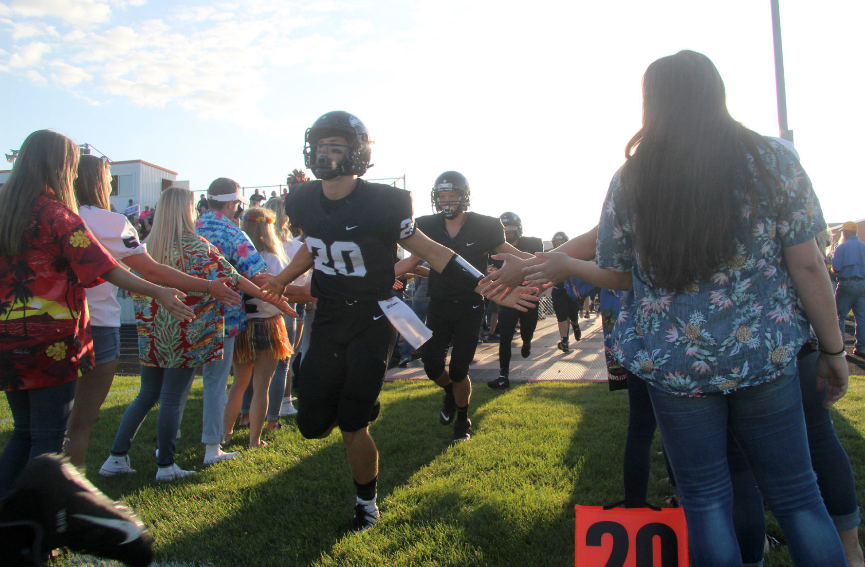 Saint Croix Falls at Bloomer football 8-23-19